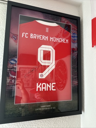 Trikotrahmen kane signiert - trikotrahmen,