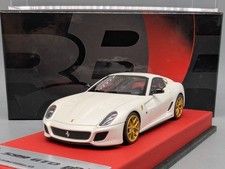 Modellautos 1:43 BBR Concept43 Ferrari 599 GTO White Matt 4/5 in OVP