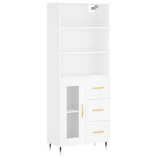 Highboard Schrank Betongrau