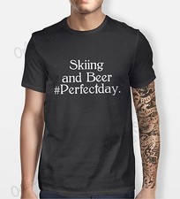 Skifahren und Bier Tshirt