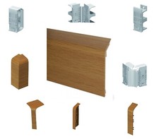 HZ SLF 2000 Sockelleiste Eiche hell und Zubehör MONTAGEVIDEO IN DER ANZEIGE