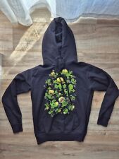 Gronkh Hoodie, Damen, Gr. S, Merchandise, Schwarz, Lurch, Grün, Baumwolle