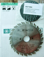 Vorritzer/Ritz-Kreissägeblatt HW 120 x 2,8-3,6 x 22 Z 2 x 12 für Martin Säge