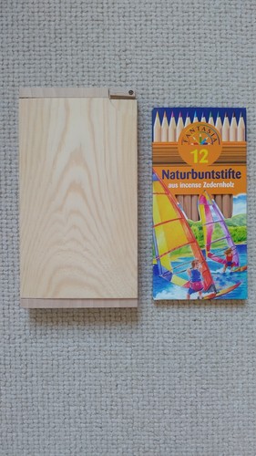 Buntstifte mit box - buntstifte,