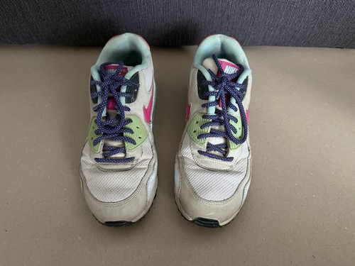 Nike air max - nike, weiß-blau-pink