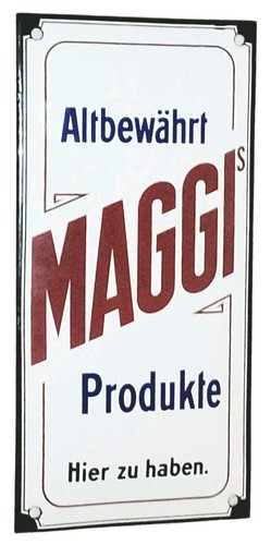 Maggi emailleschild - maggi,