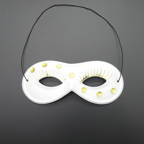 Weiße augenmaske wimpern - augenmaske, /