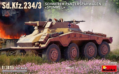 Miniart kfz 234 schwerer - sd.kfz.234/3,