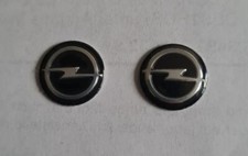 Emblem Logo Aufkleber Aluminium für Opel Schlüssel Astra Corsa Zafira Vectra OPC