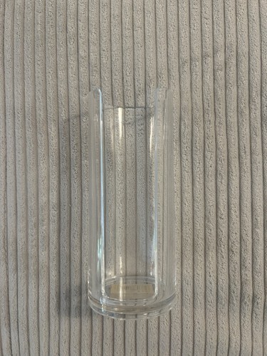 Ebelin glas wattepad spender - glas, |