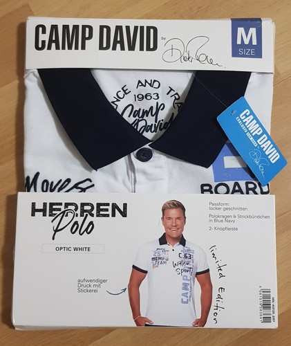 Camp david herren - , poloshirt