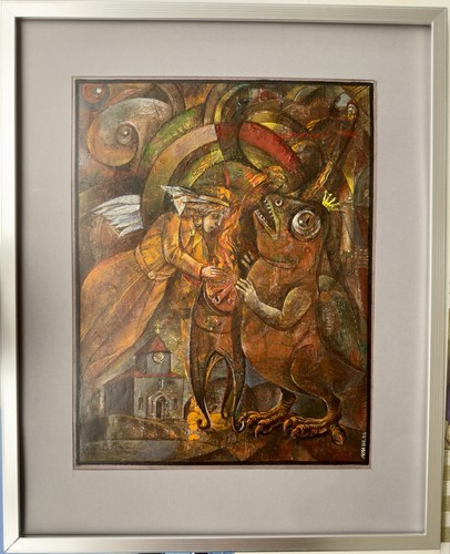 Original russische abstrakte