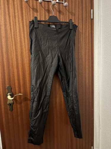 Damen kunstleder hose - kunstleder, tcm