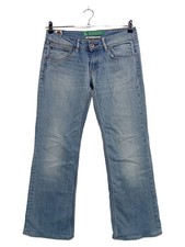 KUYICHI Damen Jeans Regular Fit W32/40/L Blau Casual Baumwolle