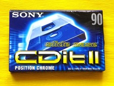 1x SONY CDit II 90 Cassette
