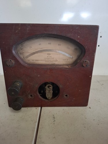 Vintage galvanometer cambridge - vintage,