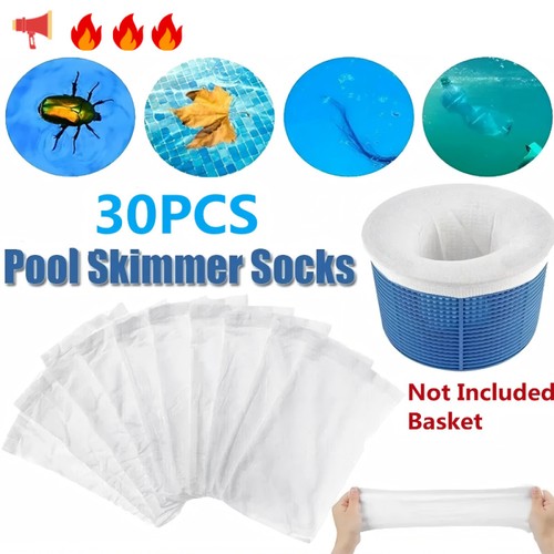 30x pool skimmer socken - skimmer,