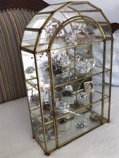 Glas-Vitrine Für Schmuck  Verspiegelt Ohne Inhalt Gebr Top-