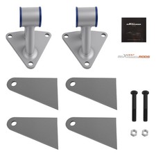 Paar Motor Motorhalterung Kit for Chevy 350 396 454 BBC SBC Schwarz Silber