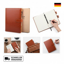 Notizbuch A5 Leder Filofax Nachfüllbare Tagebuch Executive Konferenzmappe 6 Ri