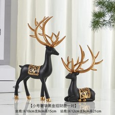 Golden Hirsch Skulpturen Set