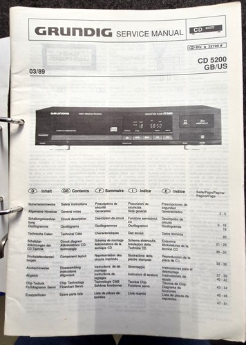 Grundig 5200 original - grundig,