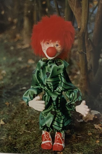 Marionette der clown - marionette, clown"
