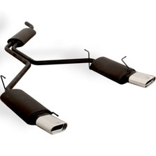 Ulter Duplex Sportauspuff 1 x 140x70mm eingerollt rechts-links -VW T4 ab 92