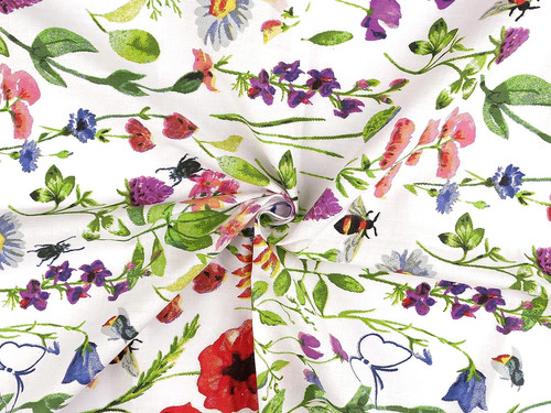 Baumwollstoff blümchen blumen - blümchen,