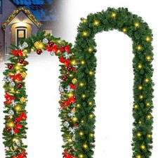 Weihnachtsgirlande Zweige mit