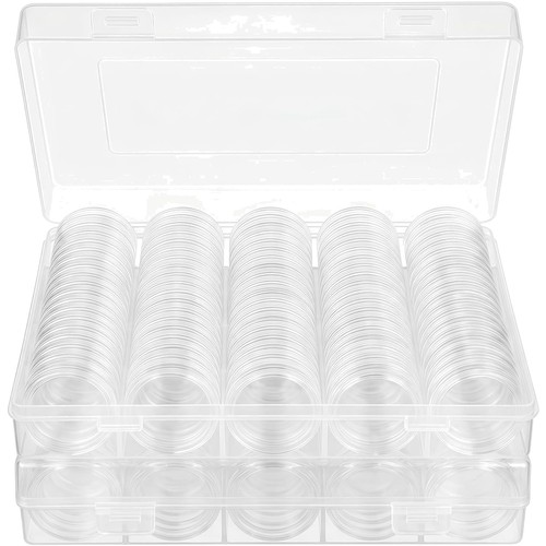 200 münzkapseln 26mm für - münzkapseln,