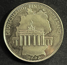 Medaille Deutschland einig Vaterland 1990