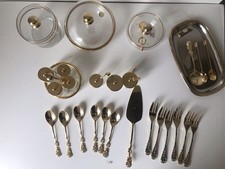 Goldrand Dosen Schalen