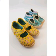 2 Paar SuperFit  24 / 25 HausSchuhe, Ballerina Super Fit