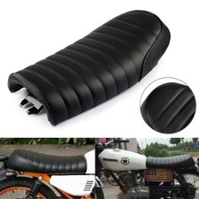 Motorrad Sattel Sitzbank Seat Cushion Schwarz Für Honda Suzuki Yamaha Cafe Racer
