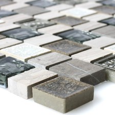 Glas Naturstein Mosaikfliesen