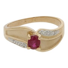 Rubin-Diamantring Vintage