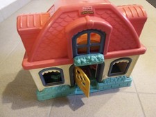 Fisher Price klappbares Mitnehm Puppenhaus, macht verschiedene Geräuche