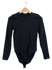 Wolford Damen Body Langarm Basic Schwarz Gr. 38/M