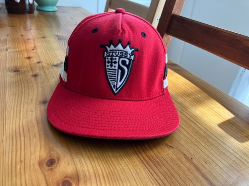 Stüssy cap 90s snapback rot - 90s,