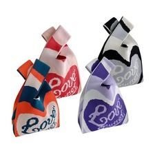 Damen-Strick-Einkaufstasche