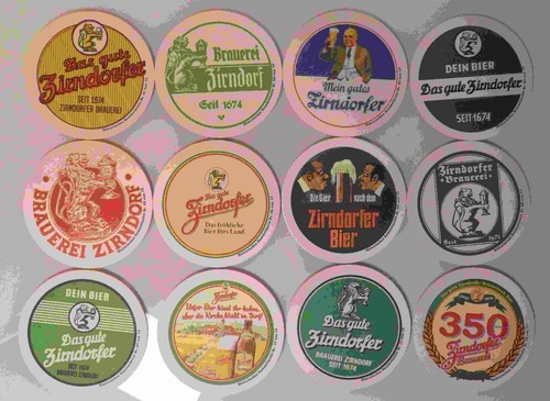 Zirndorfer bierdeckel 350 - bierdeckel,