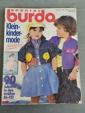 BURDA SPECIAL Kleinkinder Mode Frühling Sommer 1990 Gr. 86-122