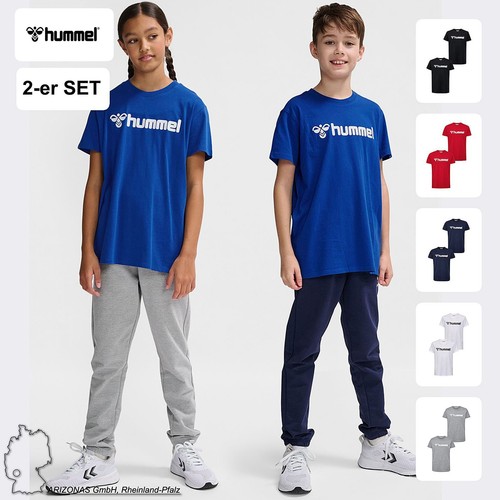 2er set hummel kinder shirt - hummel,