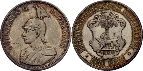 Deutsch ostafrika rupie rupee - ostafrika,