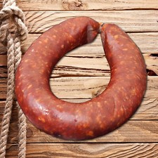 Rindermettwurst im Ring - mit