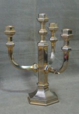 KERZENSTÄNDER KERZENHALTER TISCHKERZENSTÄNDER NAGEL 70ER 80ER 4 FLAMMIG