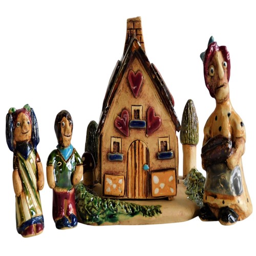 Hexenhaus räucherfigur - hexenhaus,,
