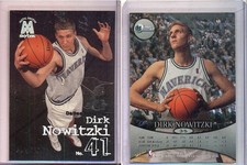 DIRK NOWITZKI Trading Cards 2 Stück Basketball NBA wie neu