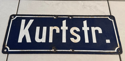 Original straßenschild - original,